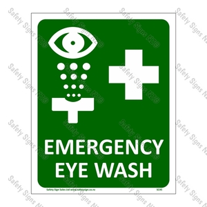 SC45 – Emergency Eye Wash Sign