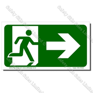 CYO FFE50 Running Man RIGHT Arrow