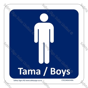 CYO GA140A – Tama Boys Sign