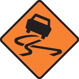 Slippery Surface Sign – Level 1