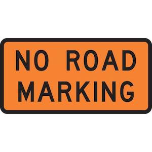 No Road Marking – Level 1