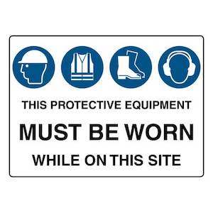 Products: This Protective Equipment Must be Worn