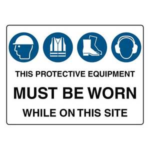 Products: This Protective Equipment Must be Worn