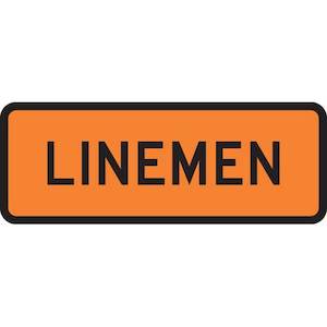 Products: Linemen Sign – Level 1