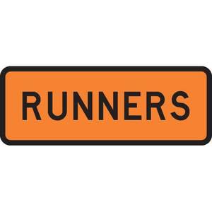 Pedestrian Cylist Signs Safety Signs Direct: Runners Sign – Level 2
