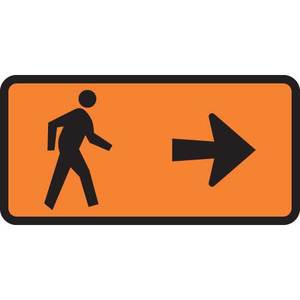 Pedestrian Direction Indicator Turn Right – Level 1