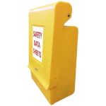 SDS Outdoor Document Locked Box – Yellow