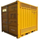 Products: HazBox Outdoor Hazardous Goods Storage Container – 10FT