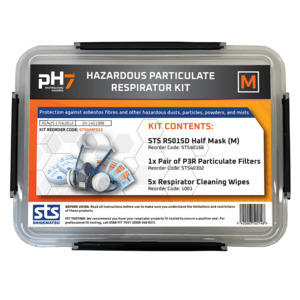 RS01SD Half Mask Hazardous Dust /Particulate Respirator Kit