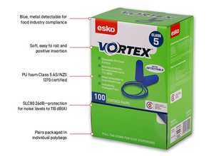 Products: Vortex Blue Metal Detectable Earplugs Awesome