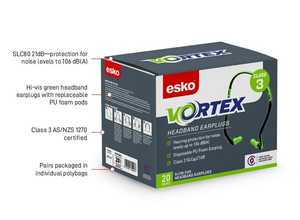 Products: Vortex Green Headband Earplugs