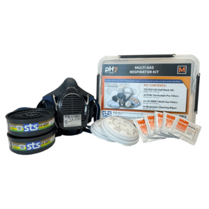 Products: RS01SD Half Mask Multi Gas Kit - Ultimate Protection