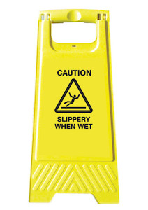 Products: Slippery When Wet (A-Frame) safewise