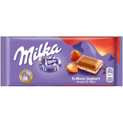 Products: Milka Strawberry Yoghurt Milk Chocolate