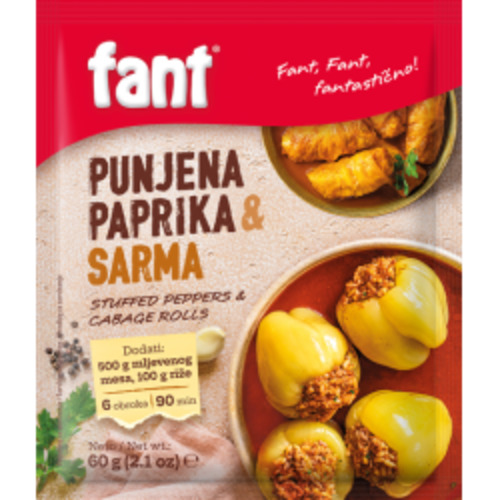 Podravka Fant Seasoning Mix for Stuffed Peppers and Cabbage BB 12/11/2025