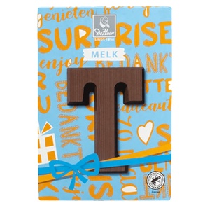 De Heer Milk Chocolate Letters BB 31/03/26