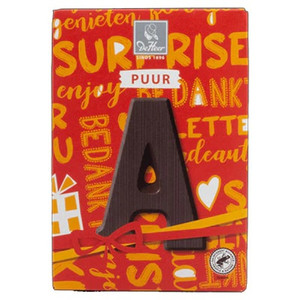 Products: De Heer Dark Chocolate Letters BB 31/03/26