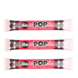 Products: Panda Pop Strawberry Smoothie Licorice Stick 3-pack