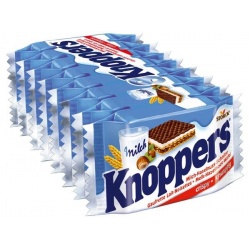 Products: Knoppers Crispy Wafers 8-pack