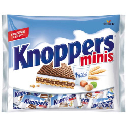 Knoppers Crispy Wafer Minis Bag