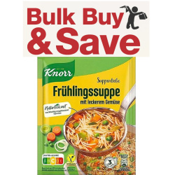 Knorr Vegetable Noodle Spring Soup 14pack BULK - SAVE 10%