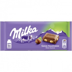 Milka Whole Hazelnuts