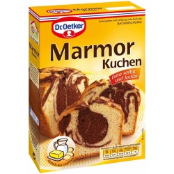 Products: Dr. Oetker Marble Cake (Marmor Kuchen) Mix
