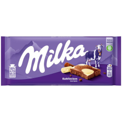 Products: Milka Cow Spots Milk & White Chocolate