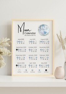 Moon Calendar – Blue