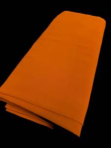 Dark Copper color Pure and soft Georgette Fabric (per meter)