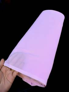 Pastel Lavender Pink Pure and soft Georgette Fabric (per meter)