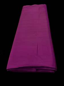 Palatinate Purple color Pure and soft Crepe Silk Fabric (per meter)
