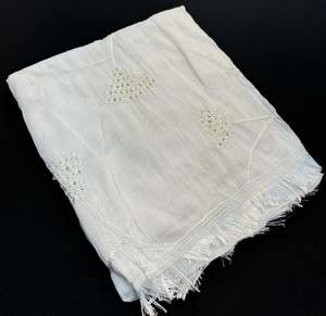 Pure chiffon based embroidery design with sequins work dupatta