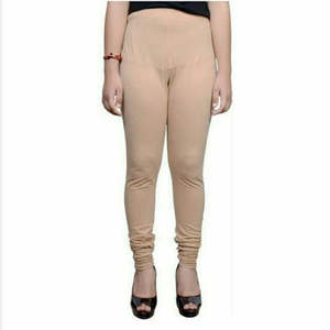 Leggings Or Tights: Stretchable Leggings Or Tights In Lite Golden Colour Standard Size