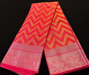 Saree 1: Beautiful Soft Silk Saree With Beautiful Zari Pallu