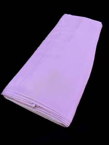 Pale purple color Pure and soft Crepe Silk Fabric (per meter)