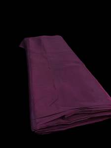 Crape: Wine color Pure and soft Crepe Silk Fabric (per meter)