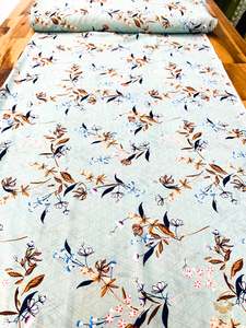Fiona Digital Print Fabric: Fiona Digital Print beautiful soft fabric(Per meter) 116cm width