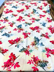 Fiona Digital Print Fabric: Fiona Digital Print beautiful soft fabric(Per meter) 116cm width