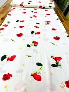Fiona Digital Print beautiful soft fabric(Per meter) 116cm width