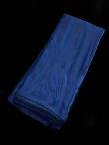 Blue colour Satin Silk beautiful soft fabric(Per meter) 112cm width