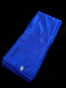 Royal Blue colour Satin Silk beautiful soft fabric(Per meter) 112cm width