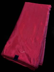 Satin: Maroon colour Satin Silk beautiful soft fabric(Per meter) 112cm width