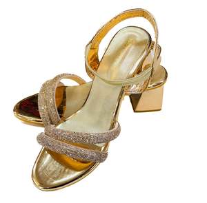 Party Wear Heels Wedge Flats: Stone beaded Heels