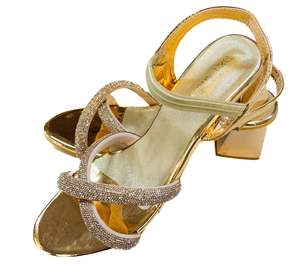 Stone beaded Heels