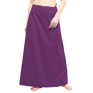 Mauve Purple colour waist size-44 inch Under skirt or peticott in cotton fabric