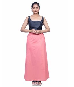 Under Skirts Or Peticott: Blush pink color cotton Petticoat