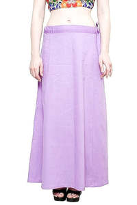 Under Skirts Or Peticott: Pastel Lavender color cotton Petticoat