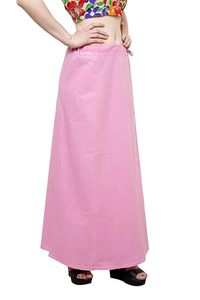Under Skirts Or Peticott: Flamingo Pink color cotton Petticoat