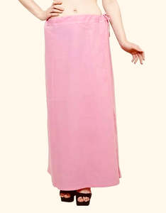 Under Skirts Or Peticott: Baby Pink color cotton Petticoat